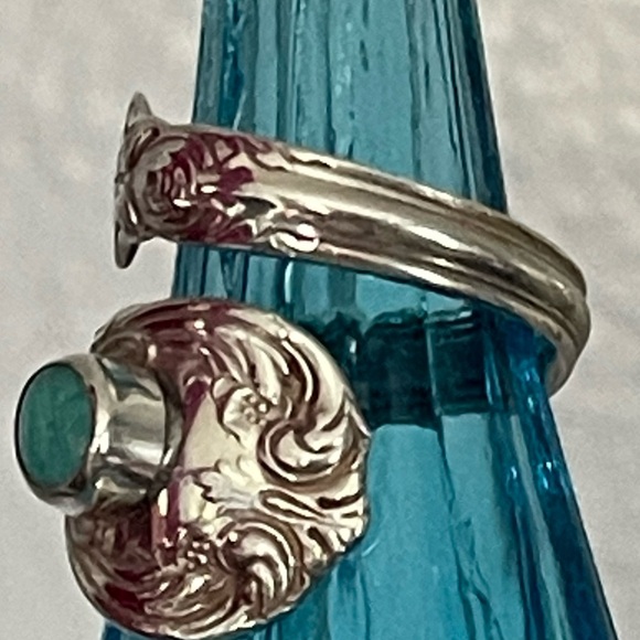Lois Hill & Vintage Turquoise Rings - Picture 8 of 10